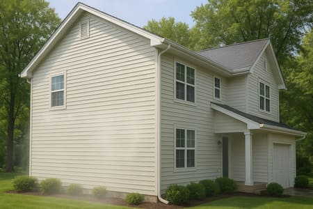 House washing vs pressure washing whats best for vinyl siding