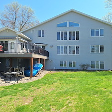 House washing on lake mille lacs lake Thumbnail