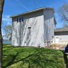 House-washing-on-lake-mille-lacs-lake 2